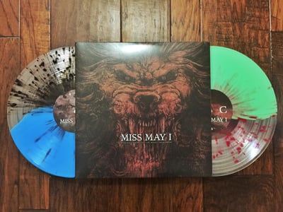 Miss May I | Apologies Are For The Weak & Monument (2xLP) | 1st pressing | Half Clear / Half Blue / Black Splatter & Half Clear / Half Doublemint / Red Splatter /1000