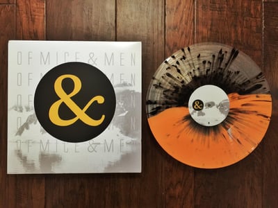 Of Mice & Men | Of Mice & Men | 1st pressing | Half Clear / Half Orange / Black Splatter /2000