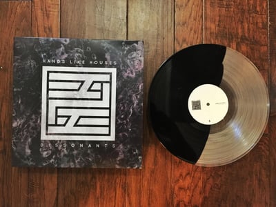 Hands Like Houses | Dissonants | 1st pressing | Half Ultra Clear / Half Black /1000