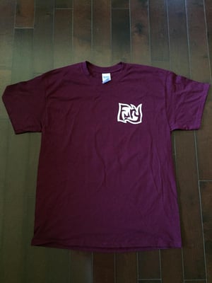 Fury - "Duality Of Man... Hardstance Rip" - Maroon Shirt - Large (2016)