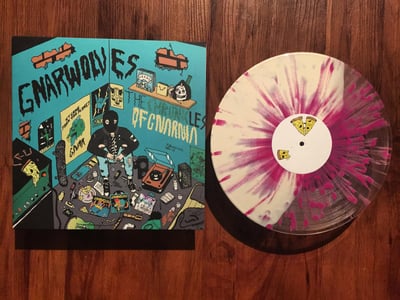Gnarwolves | The Chronicles Of Gnarnia | 1st pressing | Half Cream / Half Clear / Purple Splatter /300