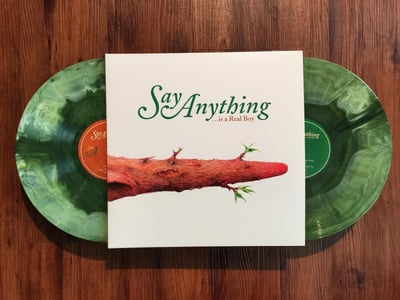Say Anything | ...Is A Real Boy (2xLP) | 5th pressing | Dark Green / White / Black Starburst /3000