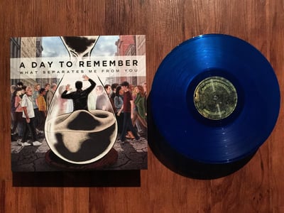 A Day To Remember | What Seperates Me From You | ? Pressing | Clear Dark Blue /1617