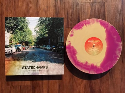 State Champs | The Finer Things | 5th pressing | Purple / Yellow Smash /2000