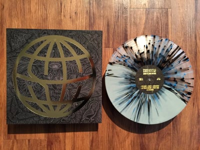 State Champs | Around The World And Back | 1st pressing | Half Grey / Half Clear / Aqua / Black Splatter /500