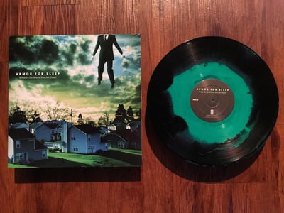 Armor For Sleep | What To Do When You Are Dead | 1st pressing | Green / Black Marble /1000