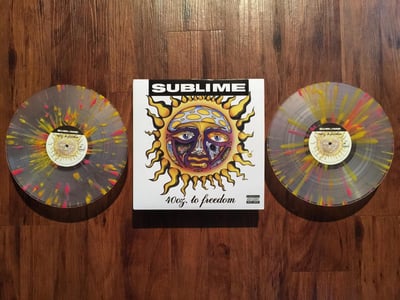 Sublime | 40oz. To Freedom (2xLP) | ? Pressing | Yellow / Orange / Hot Pink Splatter /2000