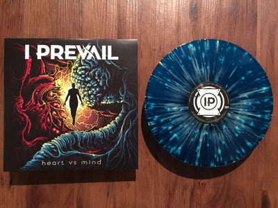 I Prevail | Heart Vs. Mind | 1st pressing | Sea Blue / Easter Yellow Splatter /1000