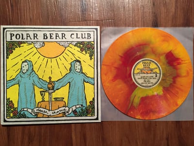 Polar Bear Club | Death Chorus | 1st pressing | Yellow / Light Blue / Red Starburst /200