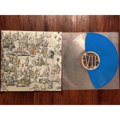Dance Gavin Dance | Instant Gratification | 1st pressing | Cyan Blue / Ultra Clear Split /700