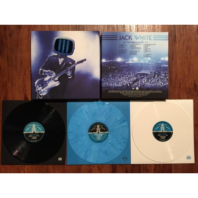 Jack White | Live at Bonnaroo 2014 (3xLP) | 1st pressing | Blue / White / Black /?