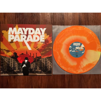 Mayday Parade | A Lesson In Romantics | 3rd pressing | Orange / Yellow Marble /1500