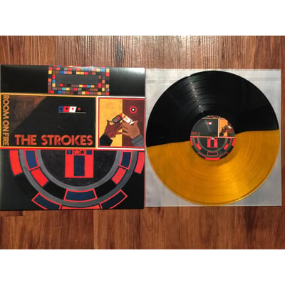 Strokes, The | Room On Fire | 2nd pressing | Black / Gold Split 946/1500