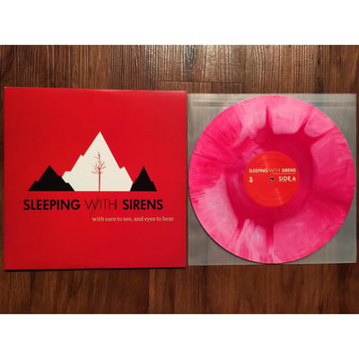 Sleeping With Sirens | With Ears To See, And Eyes To Hear | 1st pressing | Red / White Starburst /500