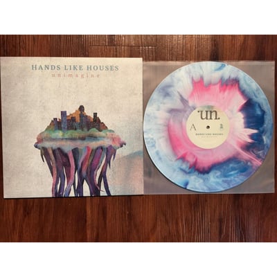 Hands Like Houses | Unimagine | 1st pressing | Purple / Pink / White Starburst /500