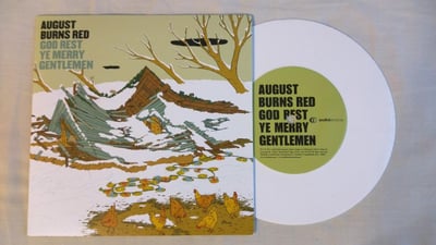 August Burns Red - God Rest Ye Merry Gentlemen (White, /400)