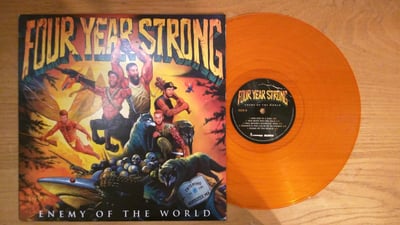 Four Year Strong - Enemy Of The World (Clear Yellow, /2400)