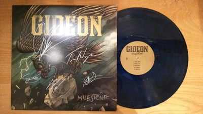Gideon - Milestone (Blue, /500) [Singed by recording lineup]