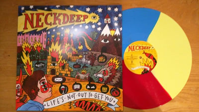 Neck Deep - Life's Not Out To Get You (Blue/Red/Yellow)