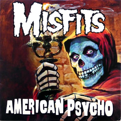 Misfits - American Psycho - Geffen - Black (with insert)