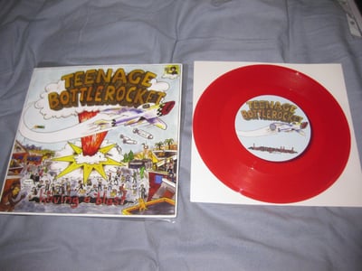 Teenage Bottlerocket / The Ergs! "Under the Influence, Vol. 4" Suburban Home Records. 1st Press. Translucent Red/300.