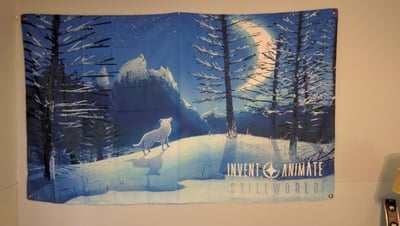 Invent, Animate - Stillworld Flag