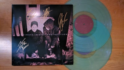 Plot In You, The - Happiness In Self Destruction (LPx2, Coke Bottle, /500) [Signed]