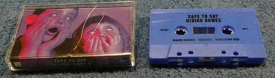 Safe to Say- Hiding Games (Blue)/200 First Pressing (smashed case)