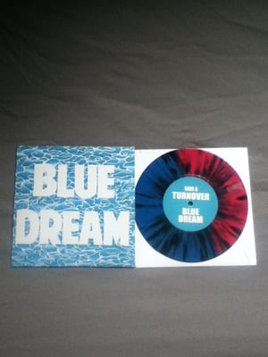 Turnover - Blue Dream - /725 - Half Magenta/Half Aqua Blue w/ Black Splatter vinyl