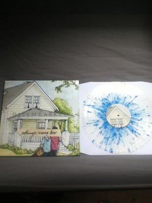 Disembarked - Nothings Wrong Here - /200 - Ultra-Clear w/ Blue & White Splatter