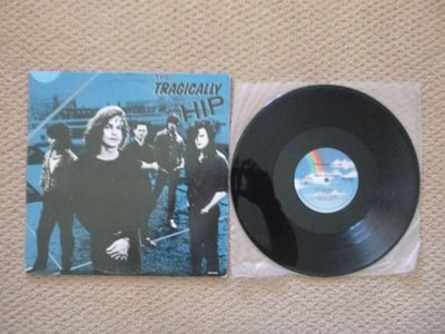 The Tragically Hip - The Tragically Hip (Black) Signed by Bobby Baker /?