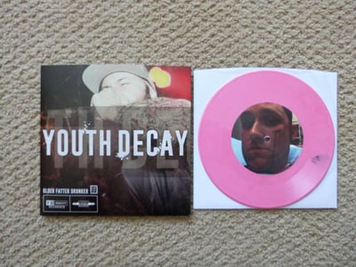 Youth Decay - Older, Fatter, Drunker (Opaque Pink) /300