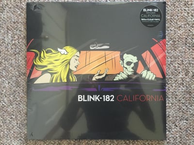 blink-182 | California | 2016 | 180g Clear | Sealed