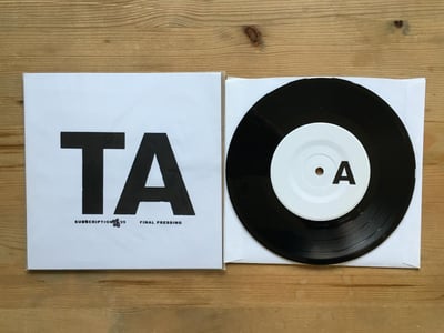 S/T - 3rd Press #28/35 - Black (No Sleep Subscription)