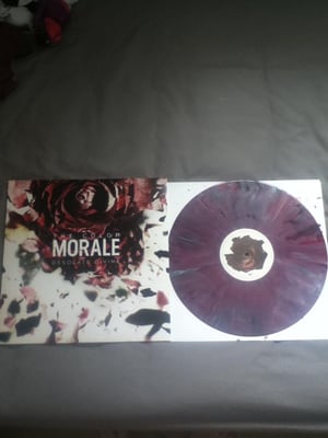 The Color Morale - Desolate Divine - /500 - White w/ Red & Green Burst Vinyl