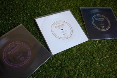 Cursed Earth - Enslaved By the Significant (White w/Gold Print Flexi - /???)