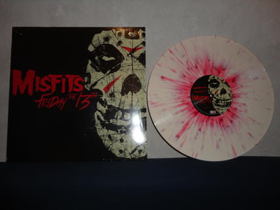 MISFITS: Friday The 13th (bone vinyl with red splatter)