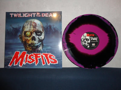 MISFITS: Twilight Of The Dead (Opaque purple vinyl w/ black transitional haze)
