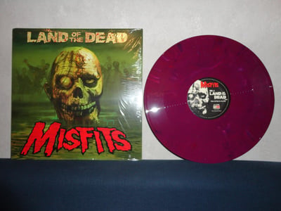 MISFITS: Land Of The Dead (purple opaque marbled vinyl)