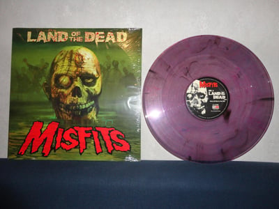 MISFITS: Land Of The Dead (purple translucent vinyl with "smoke")