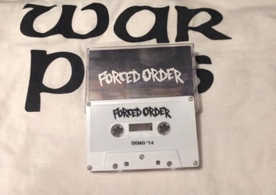 Forced Order - Demo 2014 Tape - White - Self Released