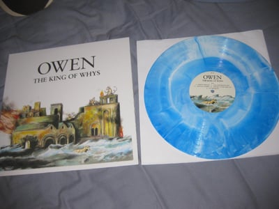 Owen "The King of Whys" Polyvinyl Record Company. 1st Press. 180 g Blue/White Starburst /???