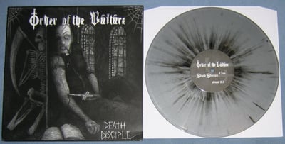 Order of the vulture - Death disciple | Aborted society records, absoc-013 | silver w/ black splatter /150(500)