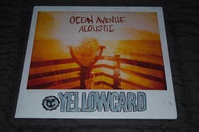 Yellowcard - Ocean Avenue Acoustic | (White and Orange Smash - LT ?) [2nd on Hopeless Records]