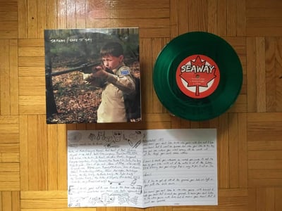 Safe To Say/Seaway - Split | Mutant League Records | 1st Press | Hand Written Lyrics Insert | Translucent Green/100