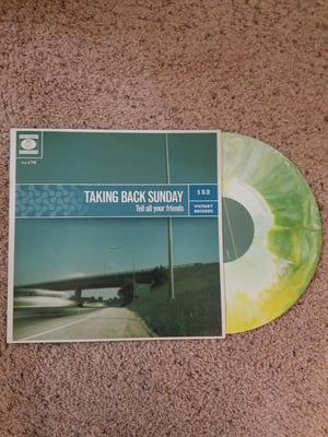 Taking Back Sunday - Tell All Your Friends | Yellow & Green Starburst | /329 | 2016 | VR176