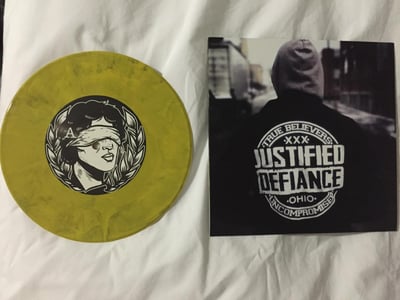 Justified Defiance - Justified Defiance - 1st press - Marble Yellow /???