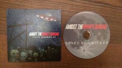 Jarrod Alonge - Amidst The Graves Demons: Space Zombies EP
