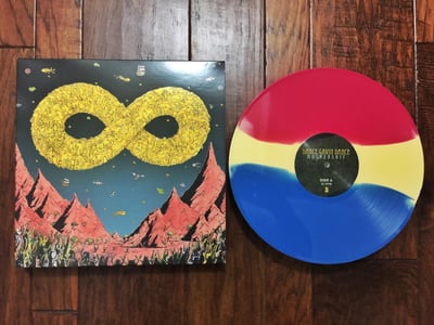 Dance Gavin Dance | Mothership | 1st pressing | Aqua Blue / Mustard / Hot Pink Tri-Color /300