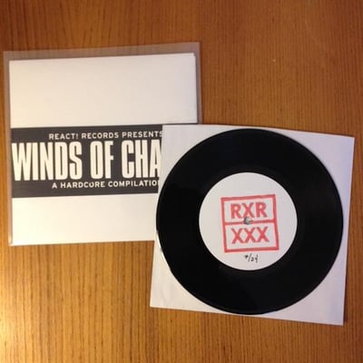 RXR-039 VA - Winds Of Change, A Hardcore Compilation - Test Press #7/24